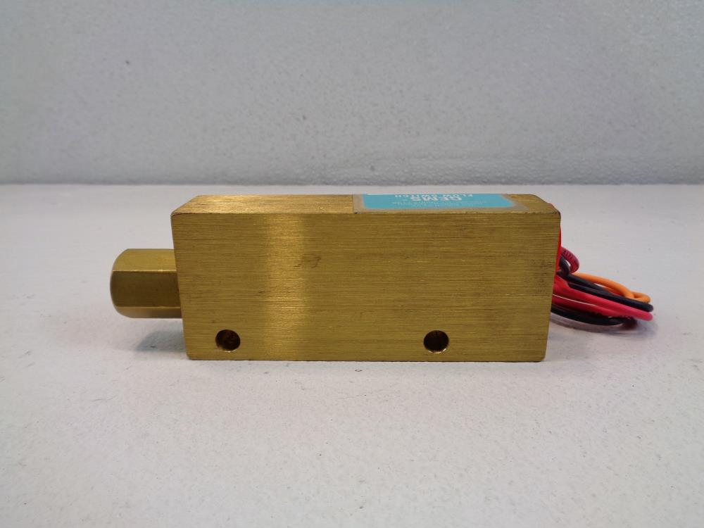 IMO Gems Sensor Piston-Type Flow Switch, FS-925, 72516, Brass